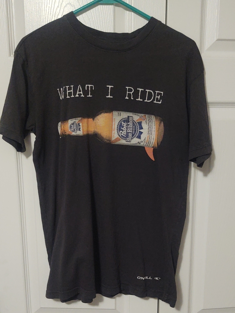 O'Neill Short Sleeve Tee with Pabst Blue Ribbon Graphic